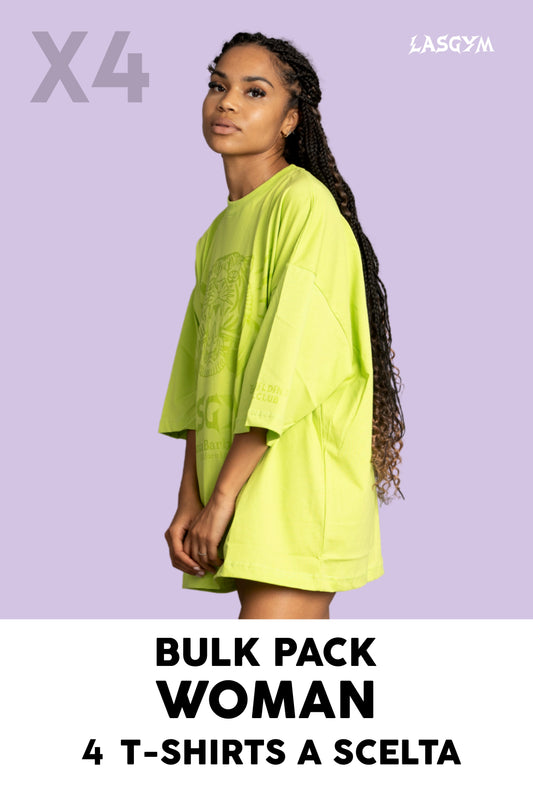 Bulk Pack 4 T-SHIRTS SCELTA X LEI