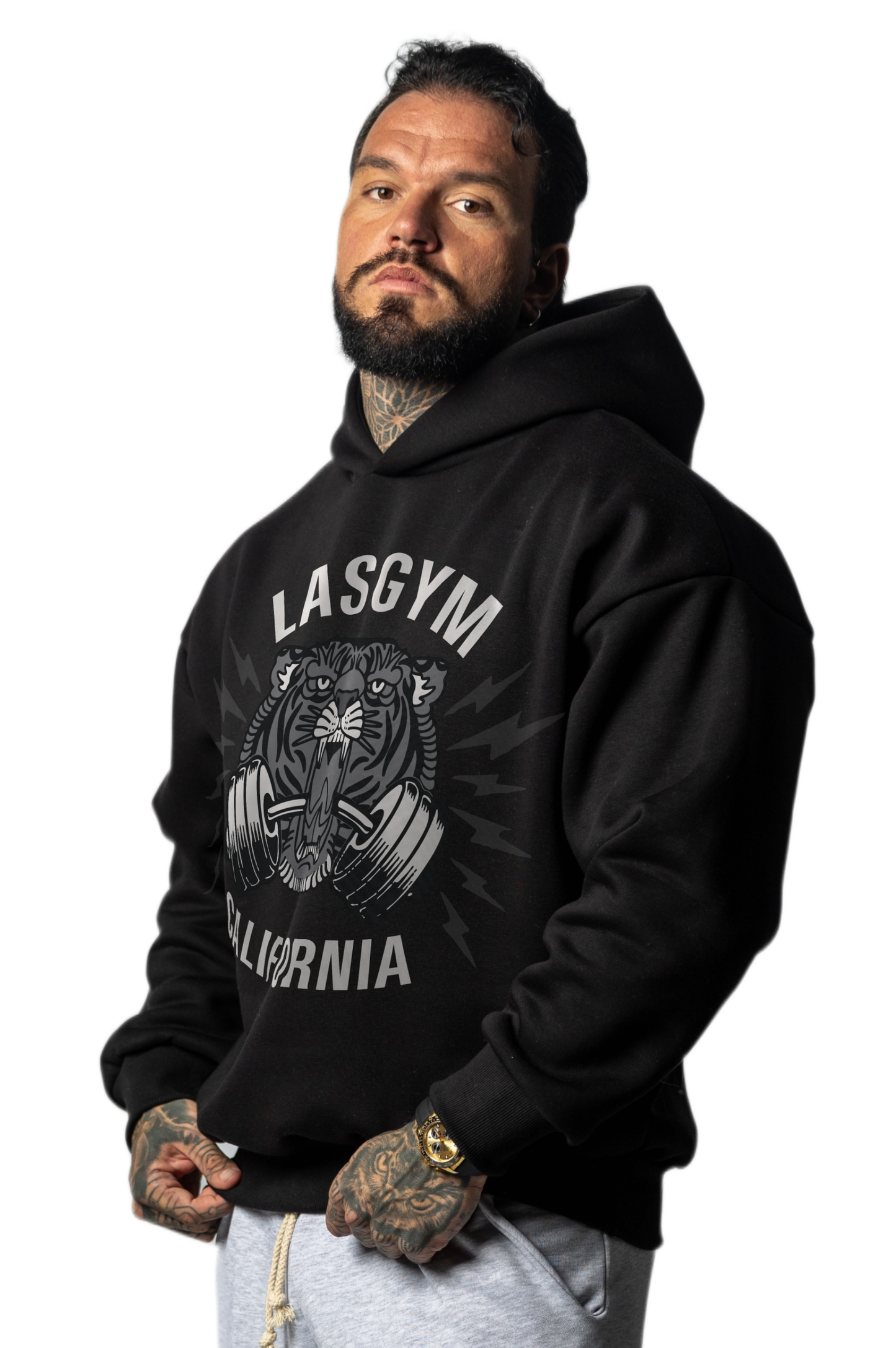 Hoodie INVERNALE TIGERS Gray