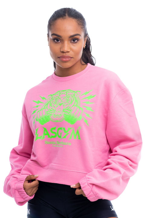 Little America Neon EdT Cropped Sweatshirt