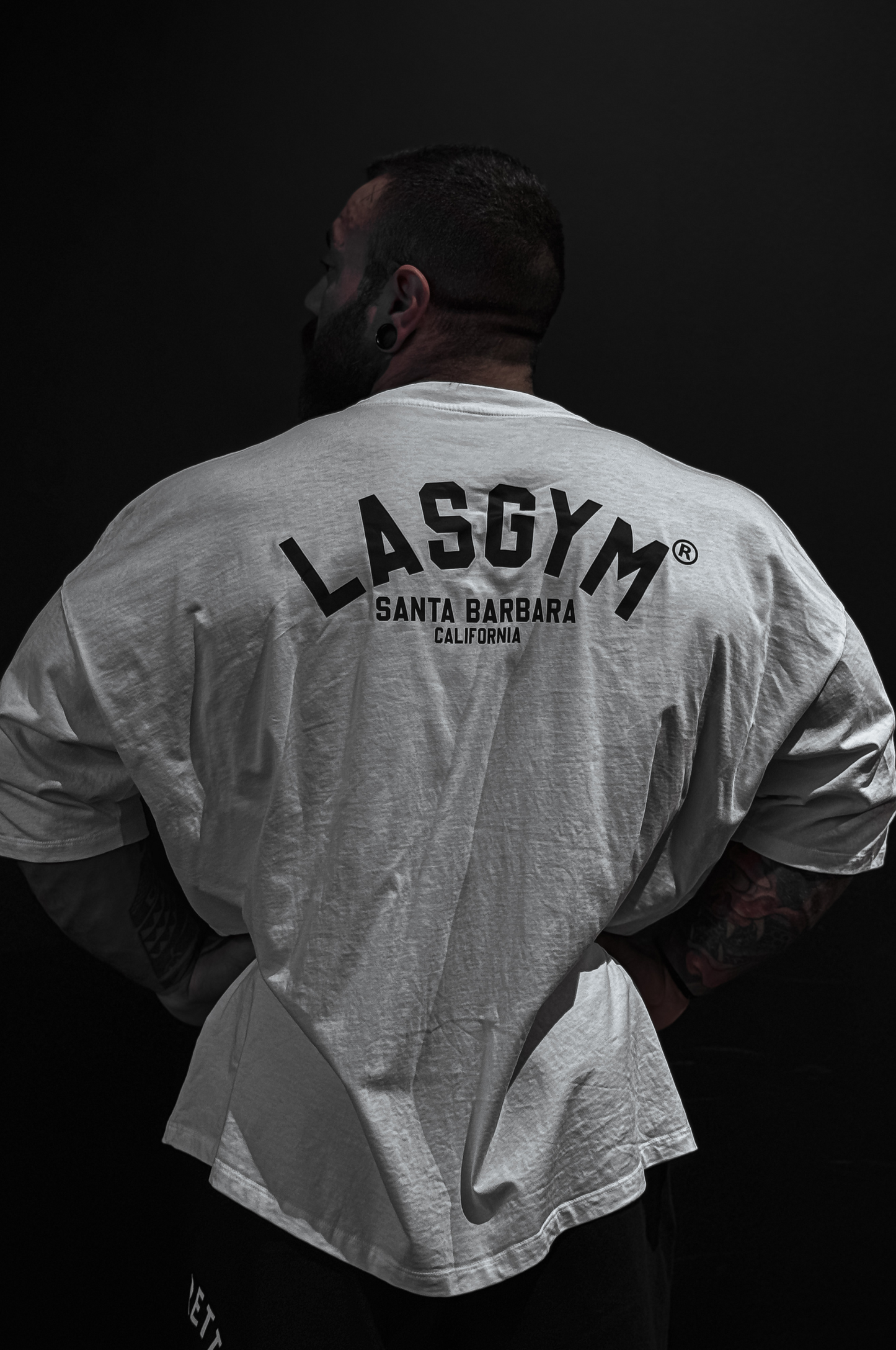 SRCN X LASGYM UNISEX Oversized T-shirt