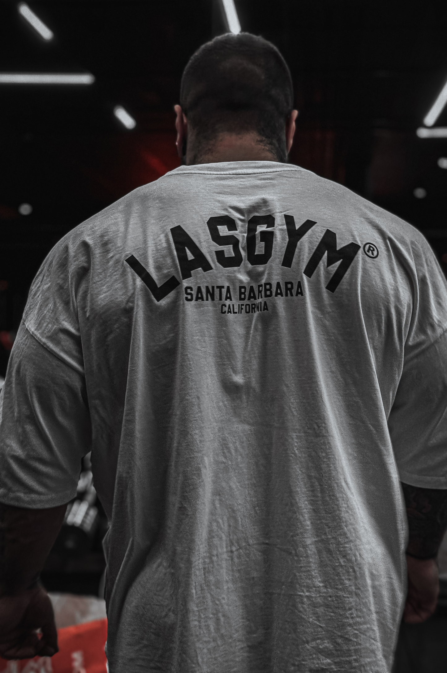 SRCN X LASGYM UNISEX Oversized T-shirt