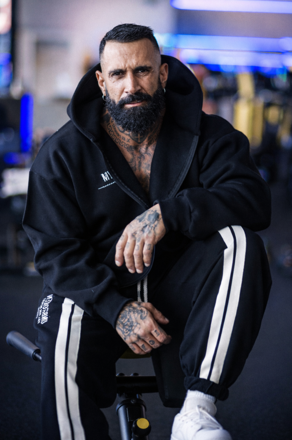 Pantalone Over Stripe UNBROKEN