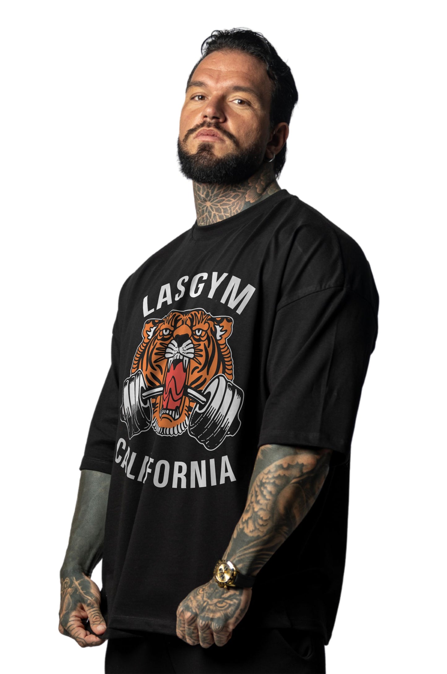 SRCN X LASGYM UNISEX Oversized T-shirt