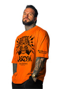 T-shirt S.Over Silverlake Black Arancio