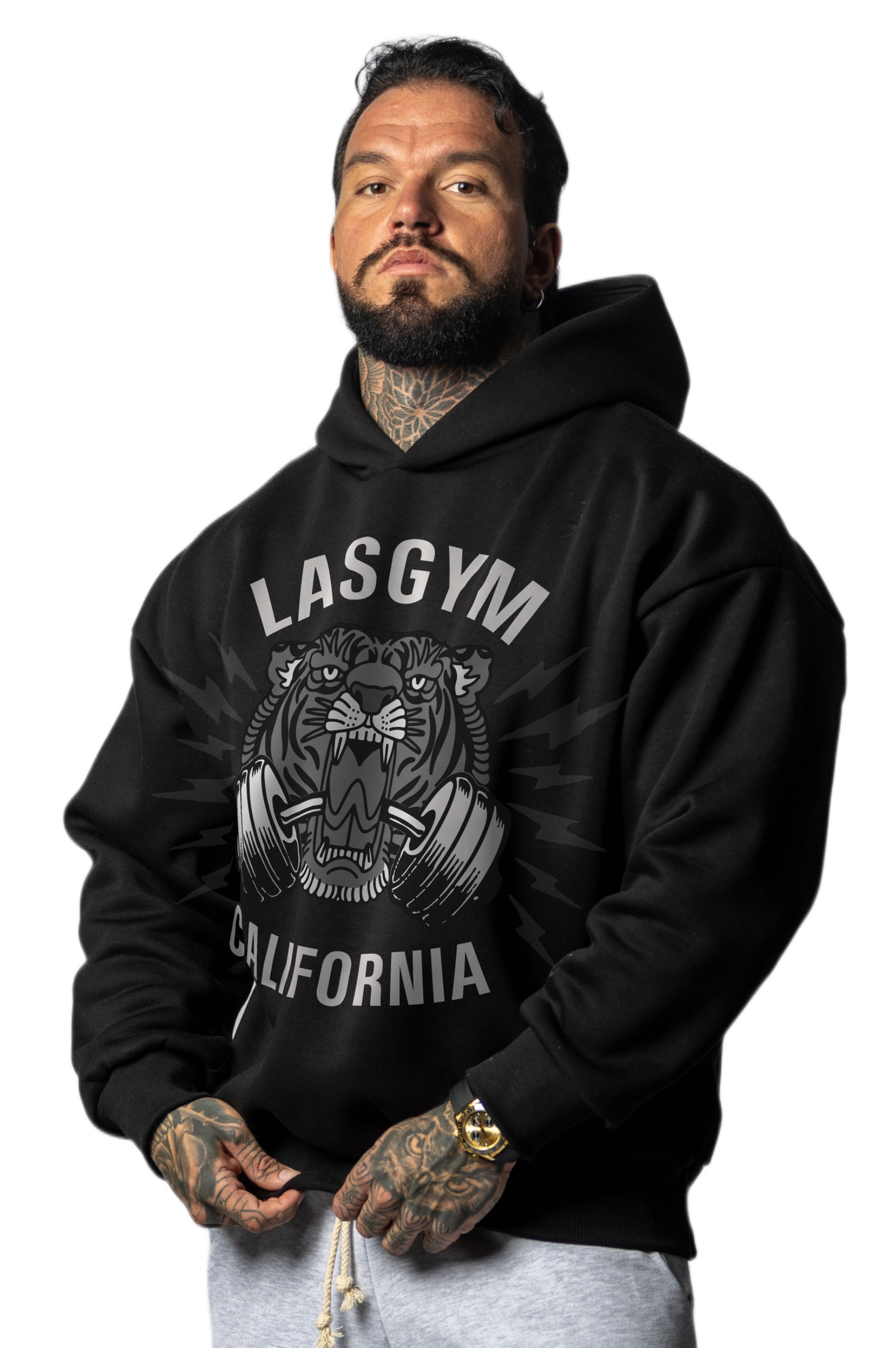 Hoodie INVERNALE TIGERS Gray