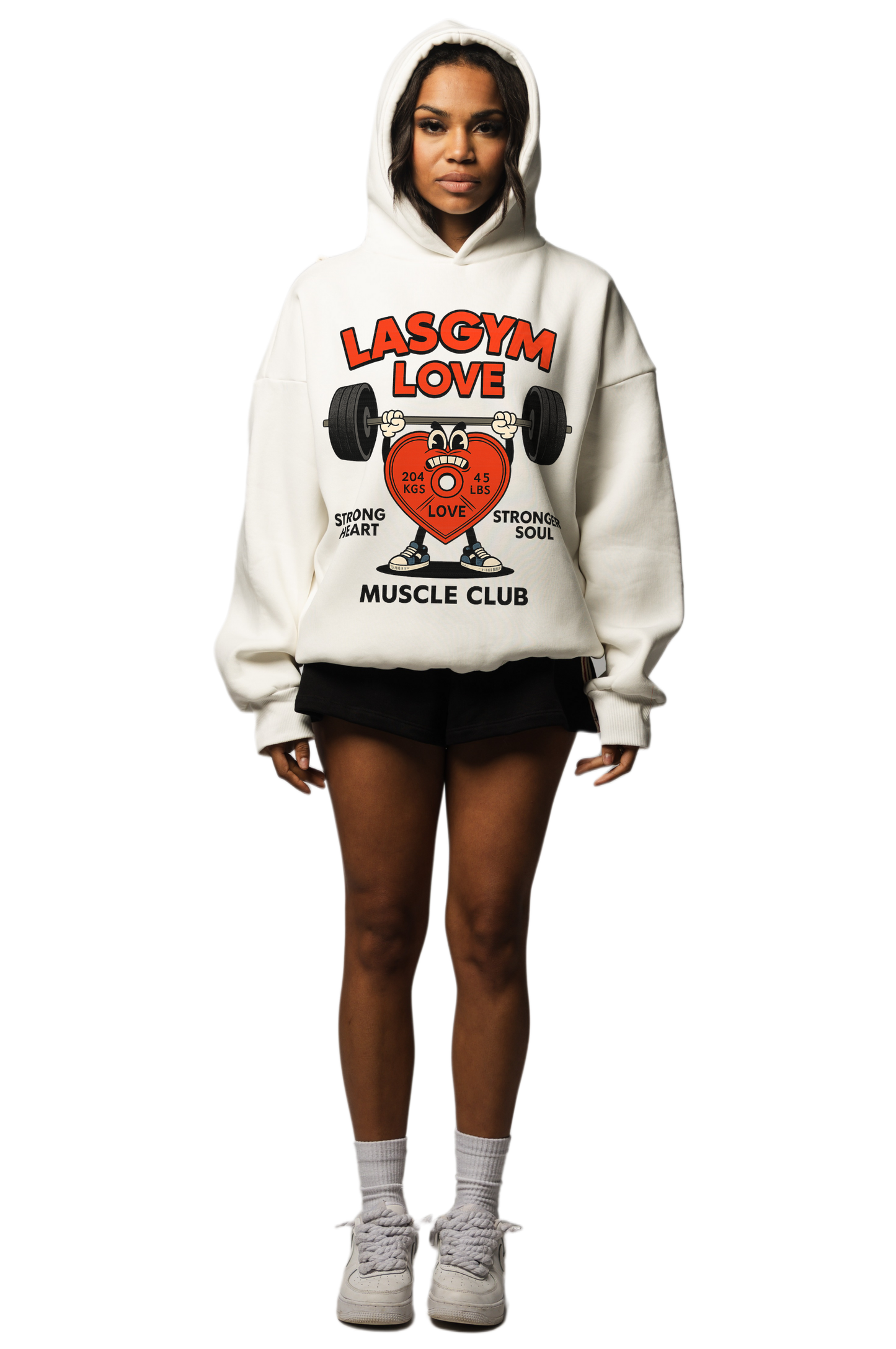 Felpa INVERNALE Oversize LASGYM LOVE