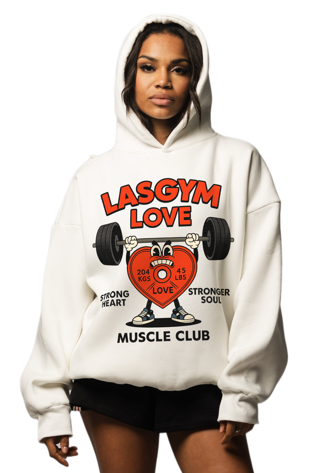 Felpa INVERNALE Oversize LASGYM LOVE