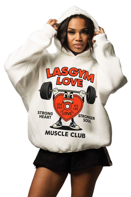 Felpa INVERNALE Oversize LASGYM LOVE
