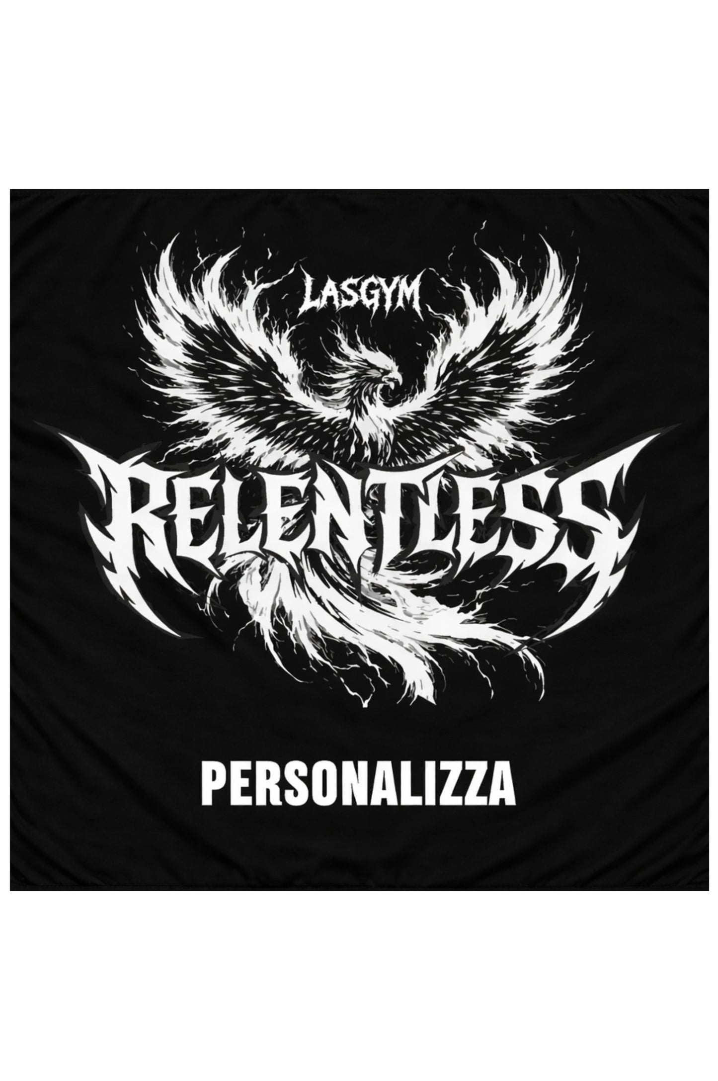 BACKSTAGE TOWEL relentless Personalizzabile