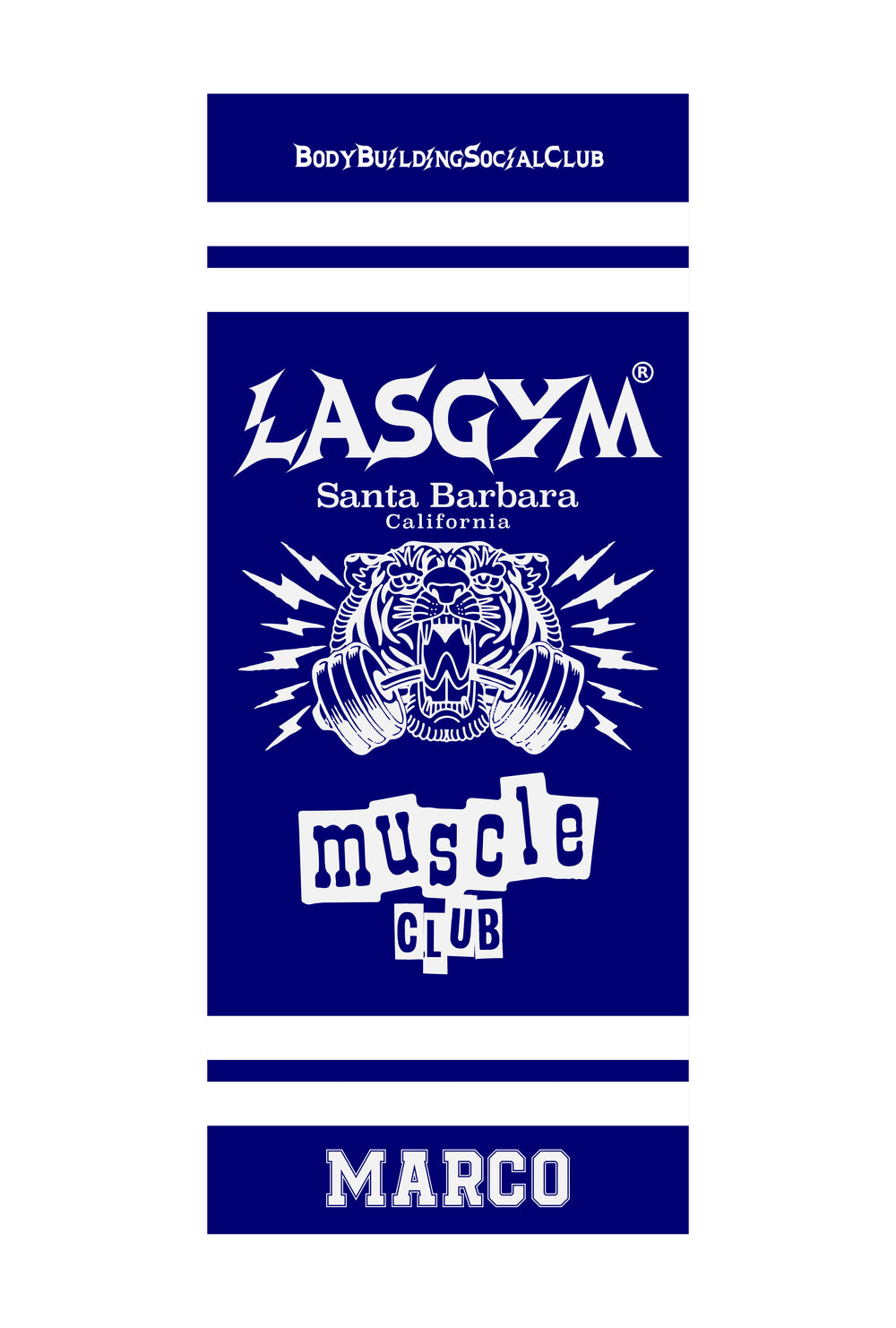 CUSTOMIZABLE GYM TOWEL (AVAILABLE IN 18 COLORS)