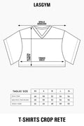 Star Cropped Mesh T-shirt