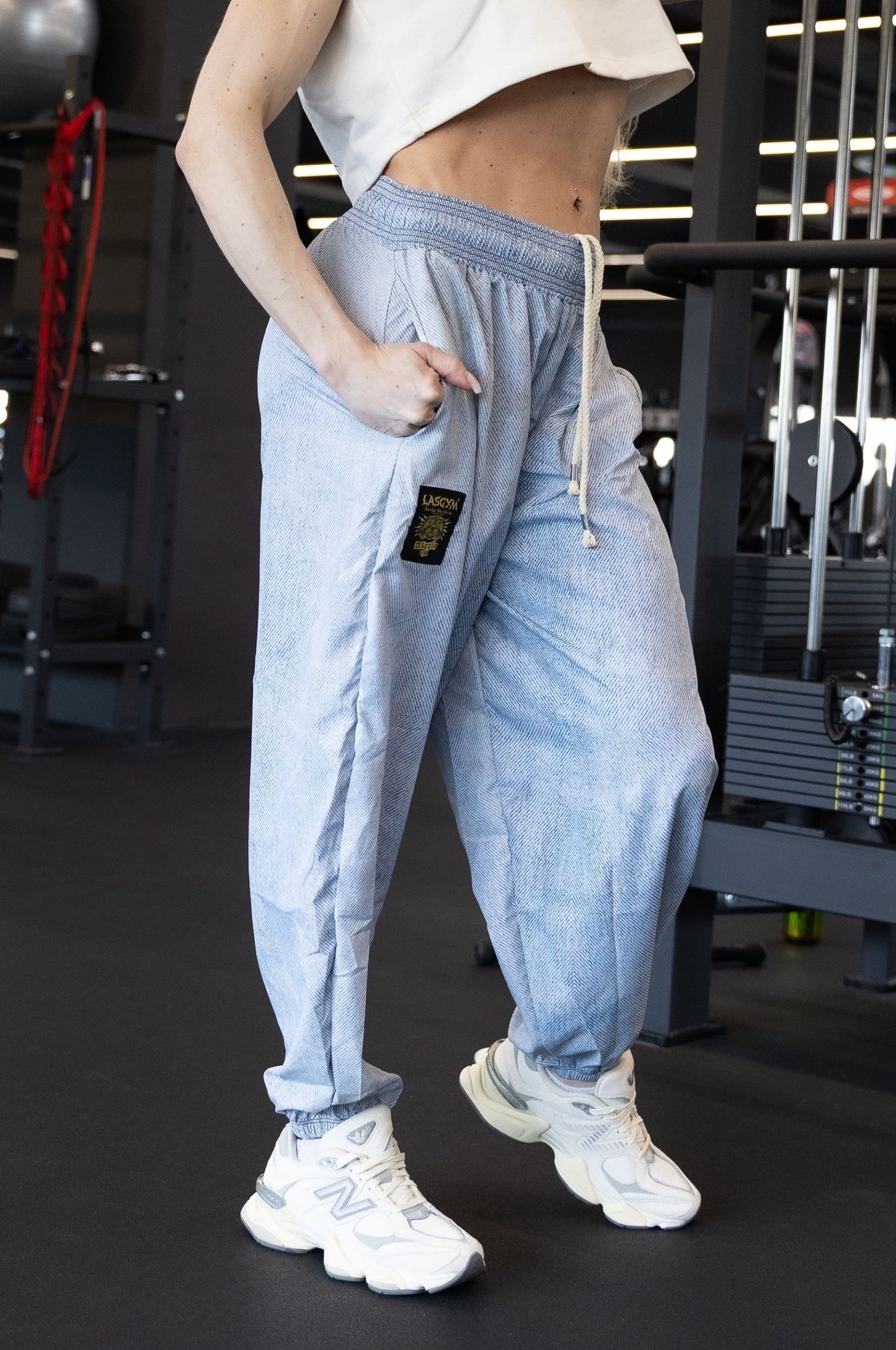 Pantalone Over Vintage Denim