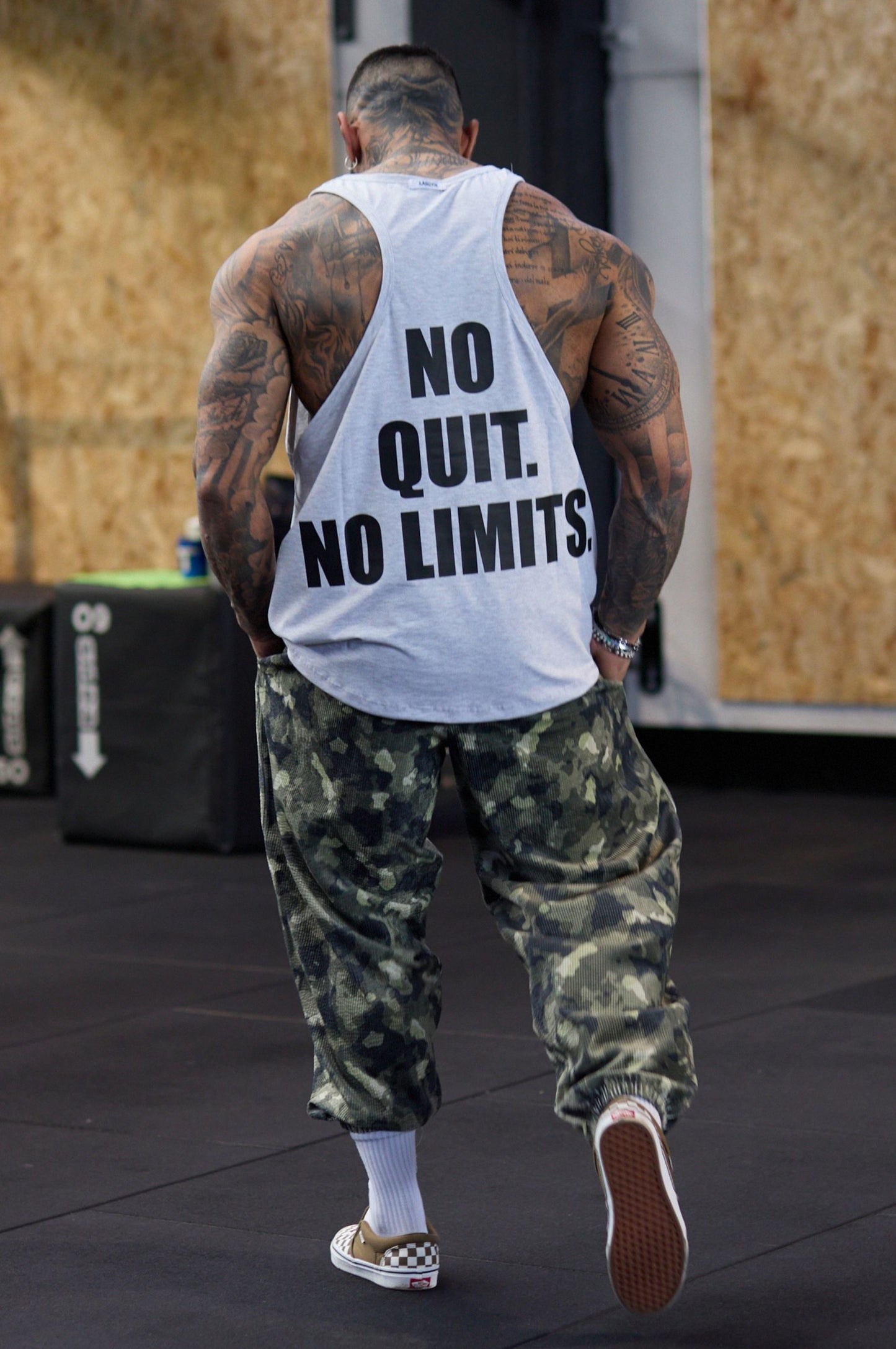 Pantalone Over Blackout Mimetic