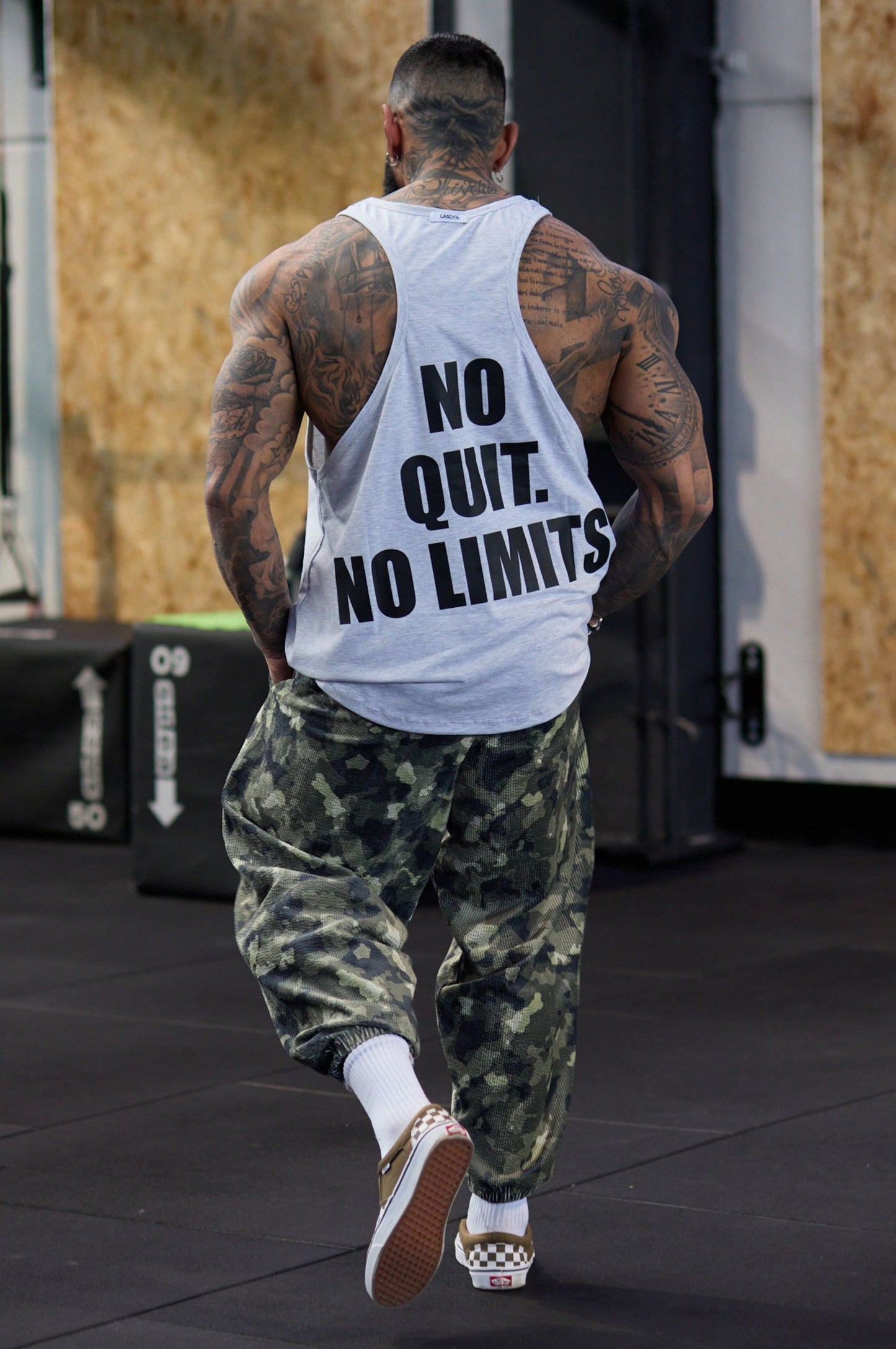 Pantalone Over Blackout Mimetic