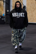 Blackout Mimetic Oversized Pants