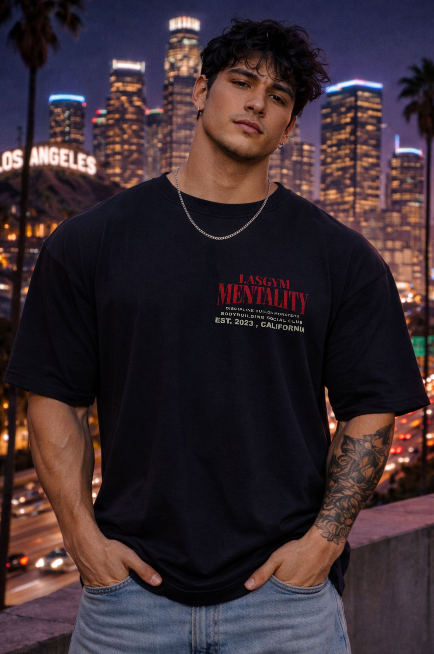 T-shirt S.Over Lasgym Mentality