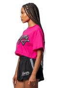 Lasgym Glossy Cropped T-shirt
