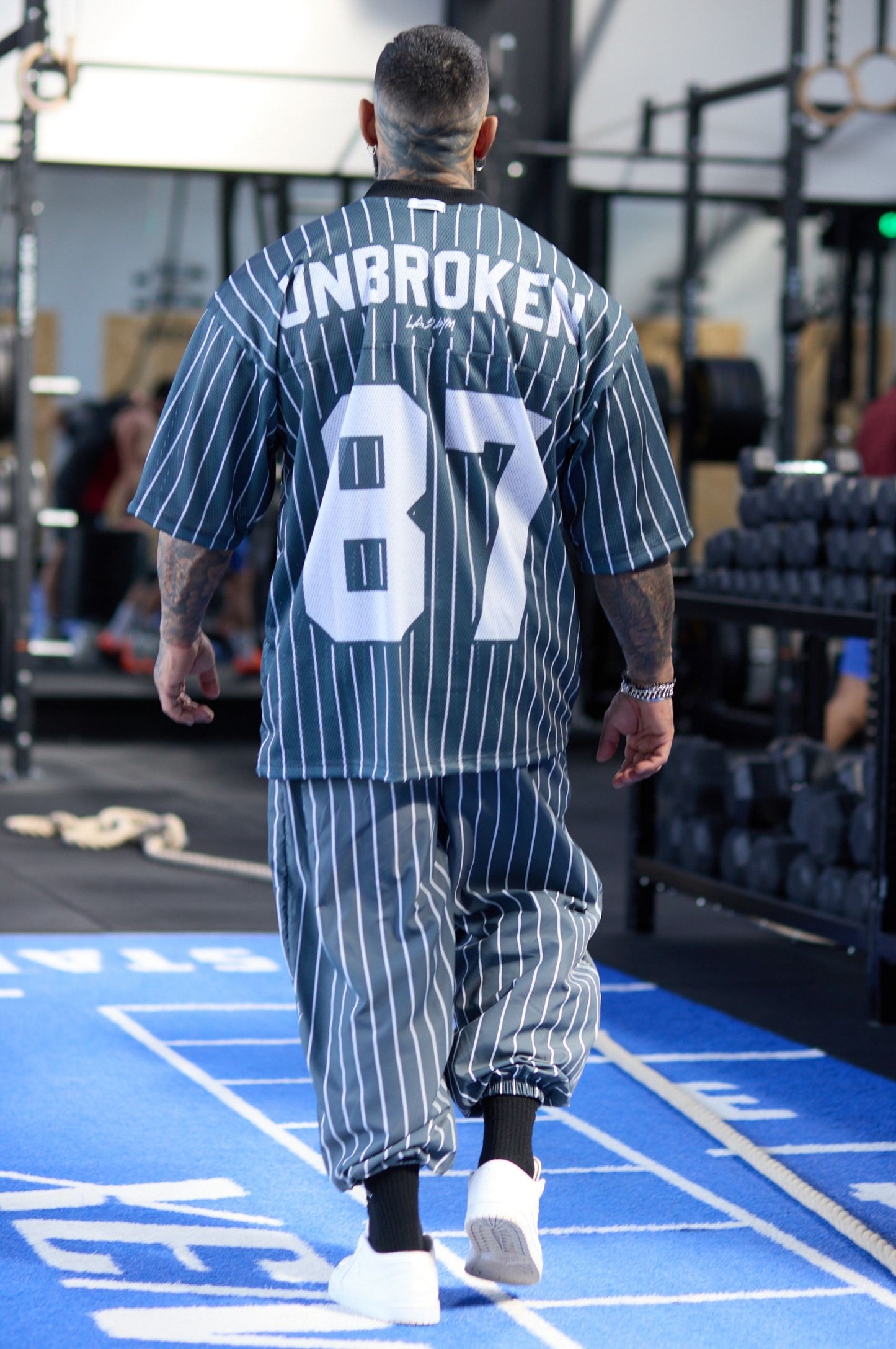T-shirt Rete Over Unbroken