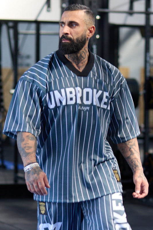 T-shirt Rete Over Vintage Unbroken