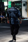 Tattoo Oversized Mesh T-shirt