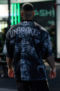 Tattoo Oversized Mesh T-shirt