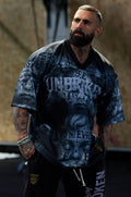 Tattoo Oversized Mesh T-shirt