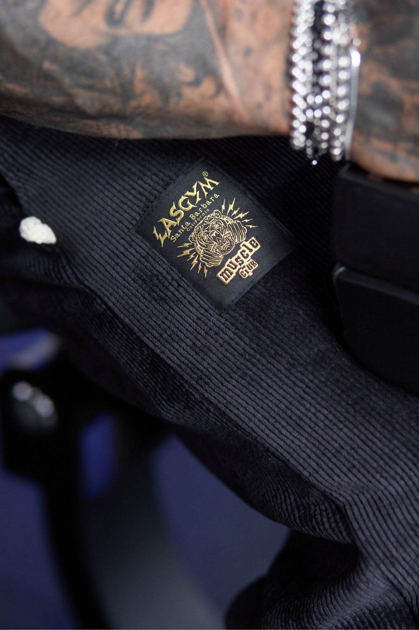 Pantalone Over Blackout Black