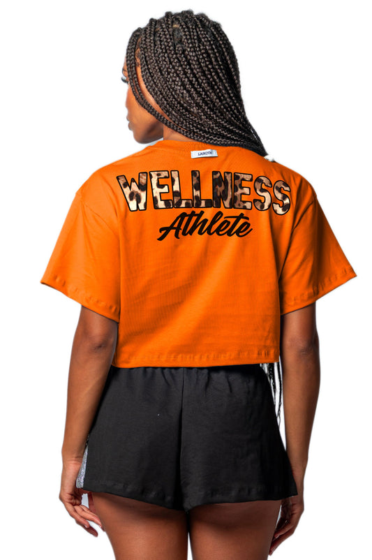 T-shirt Crop LEO Wellness Athlete