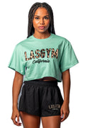 LEO Bikini Athlete Cropped T-shirt