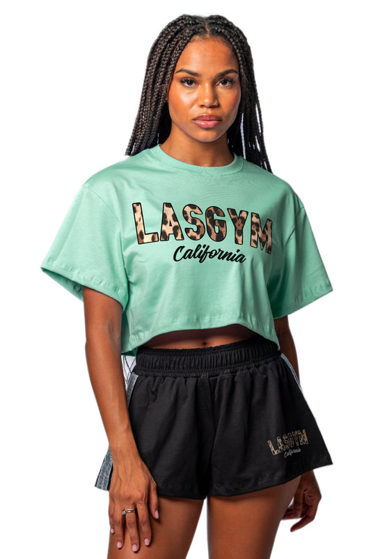T-shirt Crop LEO Wellness Athlete