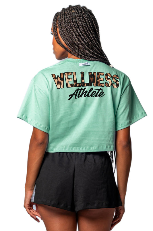 T-shirt Crop LEO Wellness Athlete