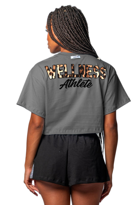 T-shirt Crop LEO Wellness Athlete