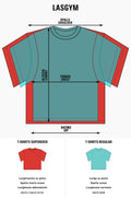 T-shirt S.Over Silverlake Black Arancio