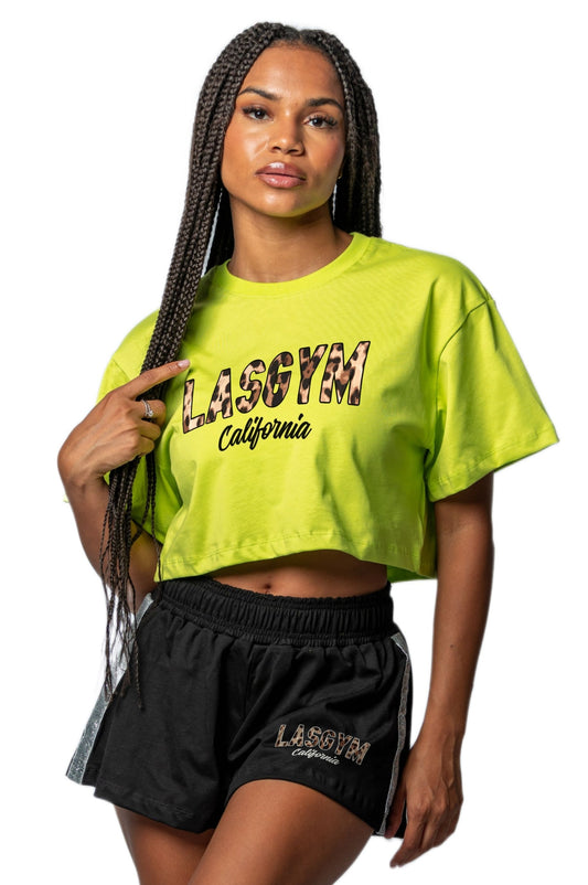 T-shirt Crop LEO Wellness Athlete
