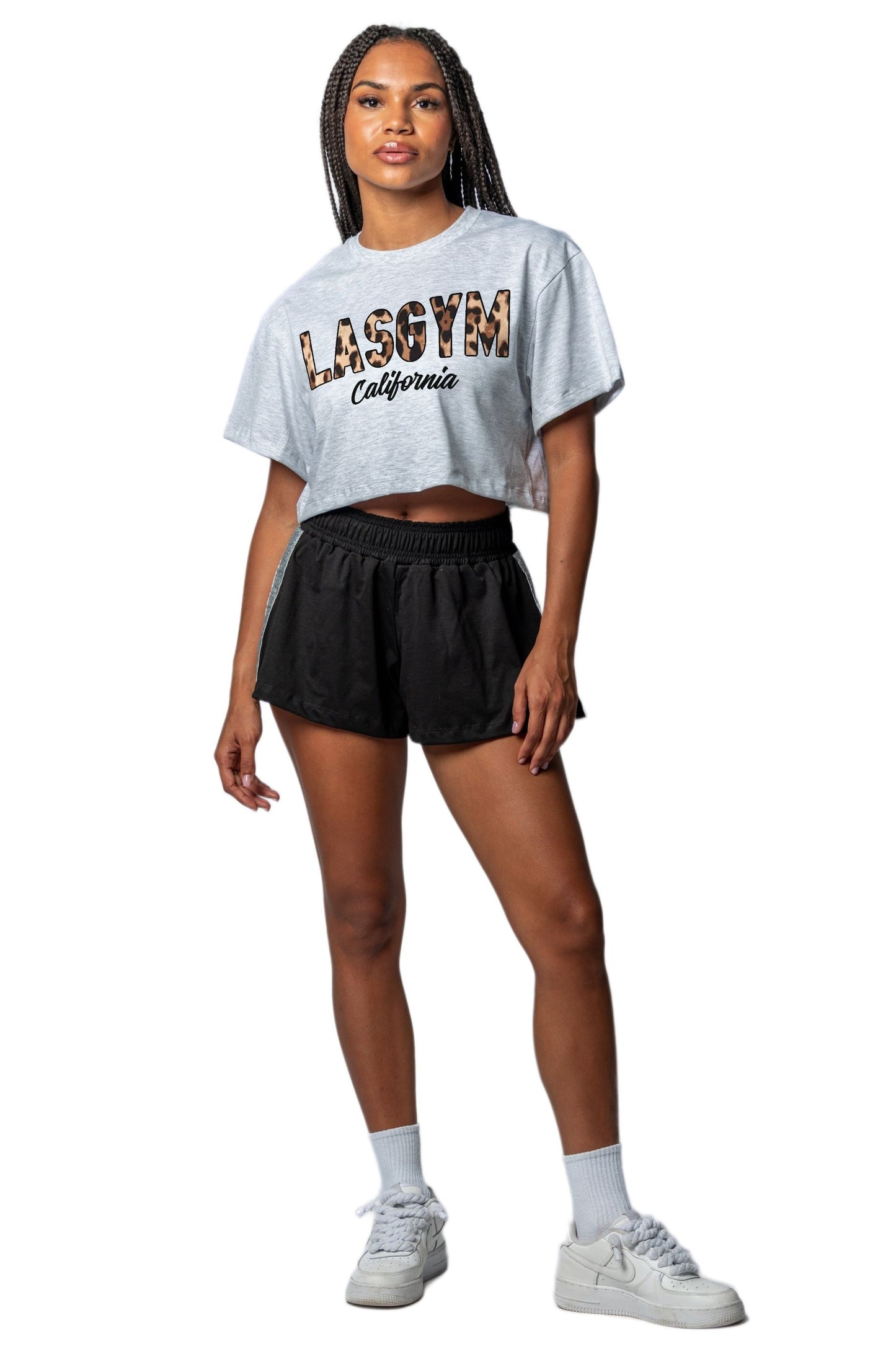 T-shirt Crop LEO Wellness Athlete
