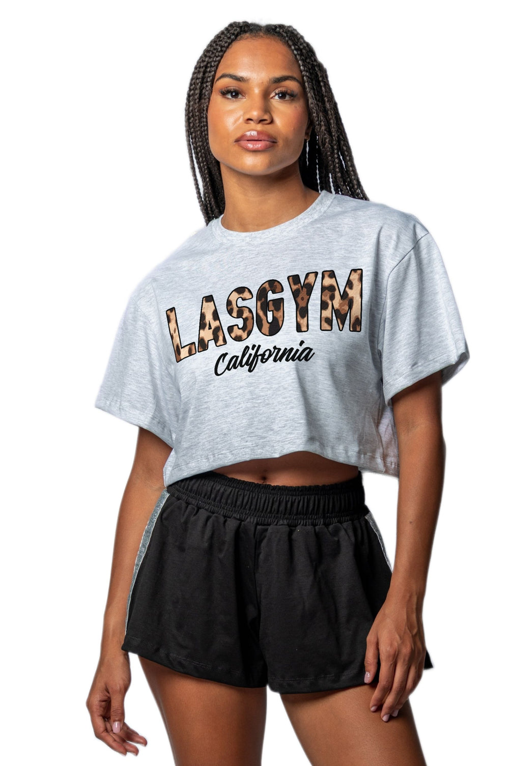 T-shirt Crop Lasgym LEO
