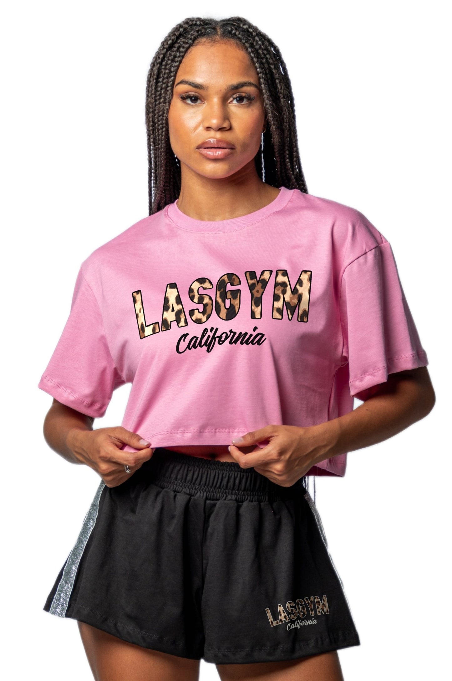 T-shirt Crop Lasgym LEO