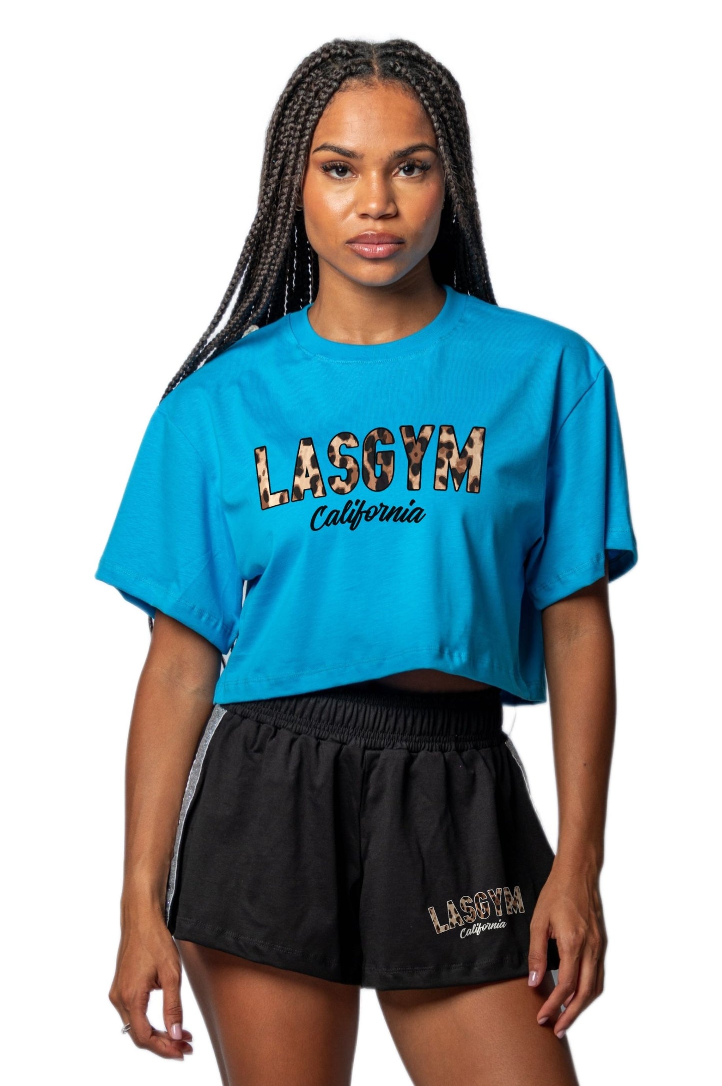 T-shirt Crop Lasgym LEO