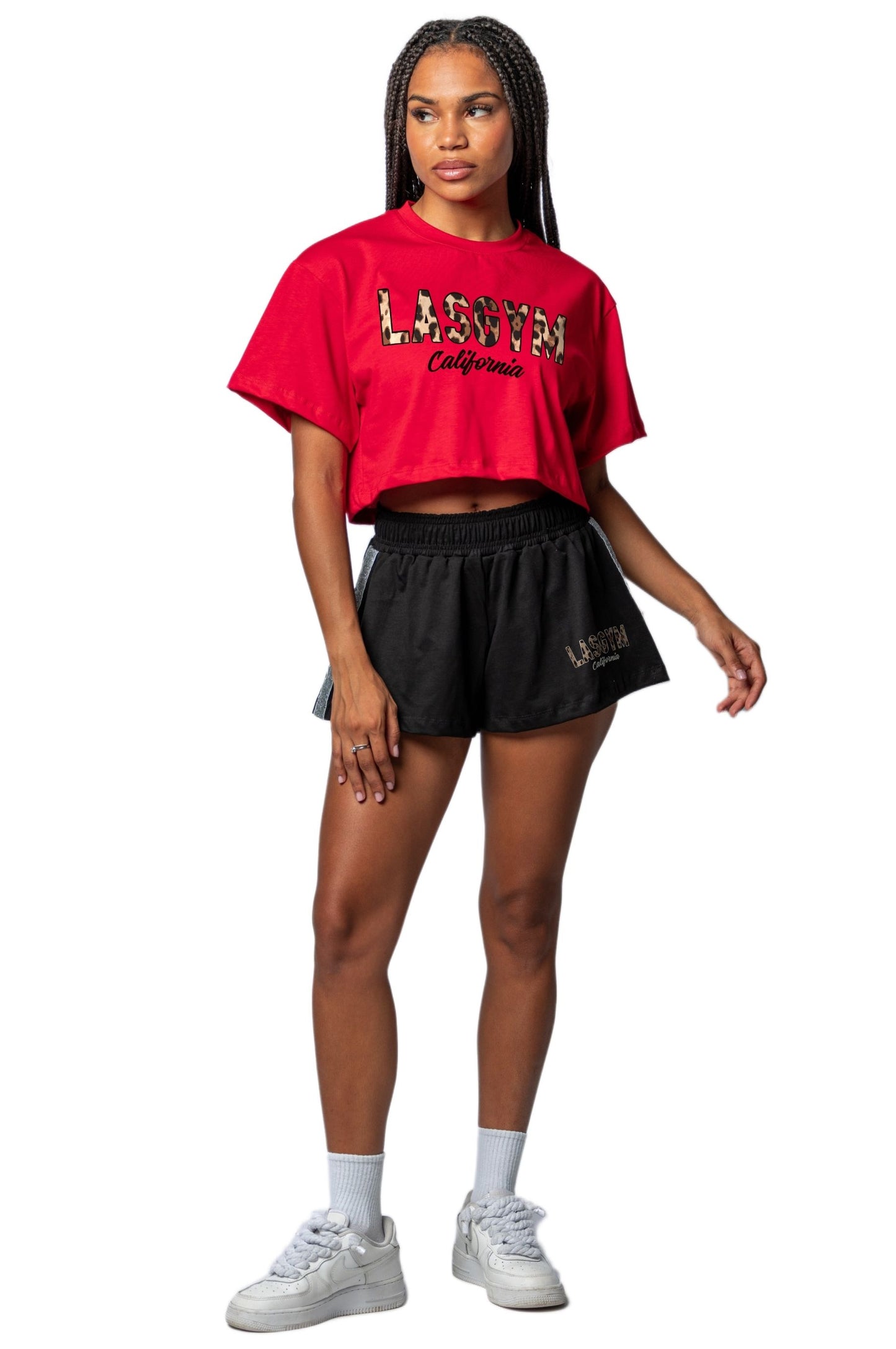 T-shirt Crop LEO Wellness Athlete