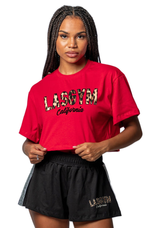T-shirt Crop LEO Wellness Athlete