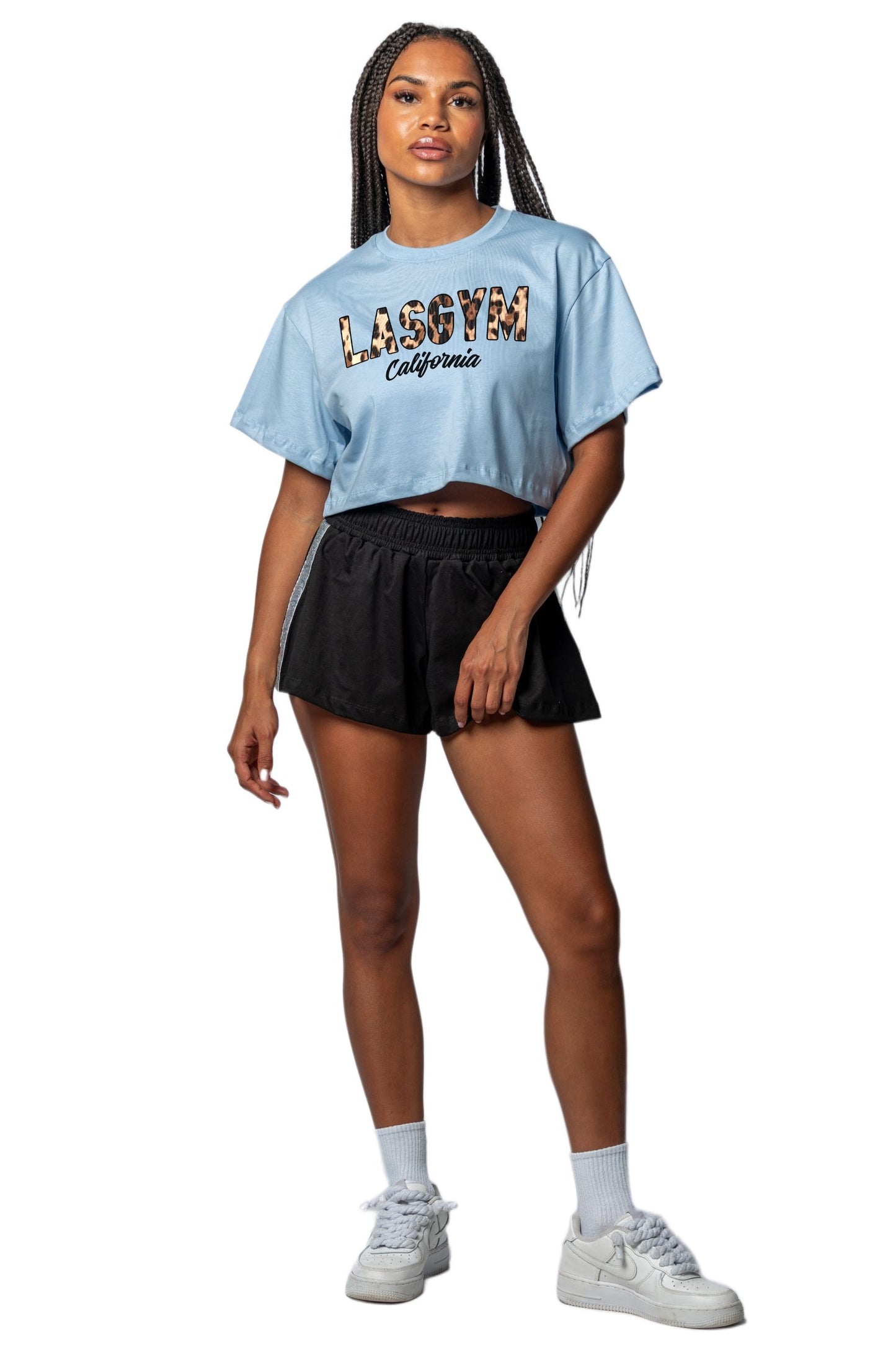 T-shirt Crop Lasgym LEO