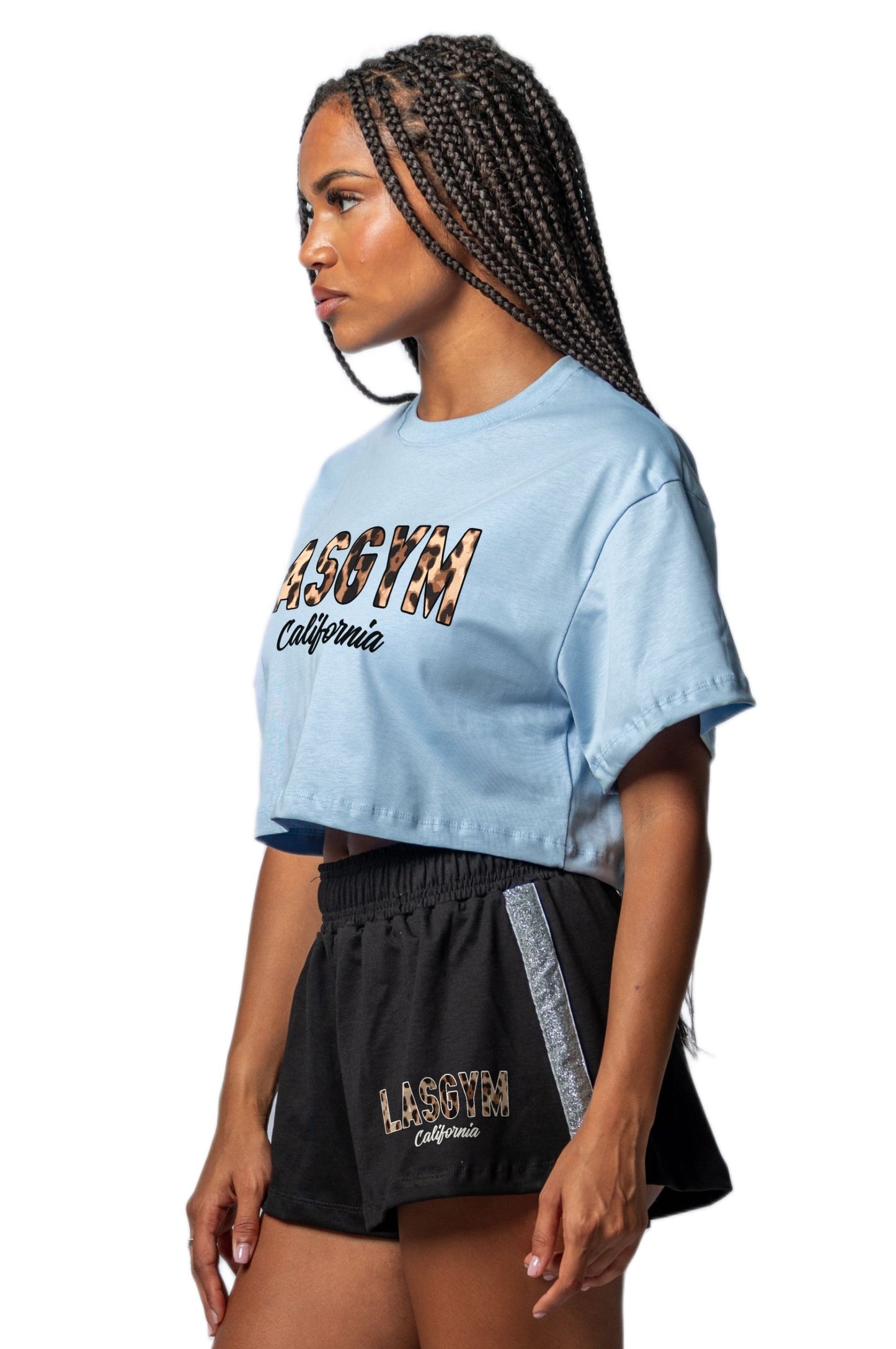 T-shirt Crop Lasgym LEO