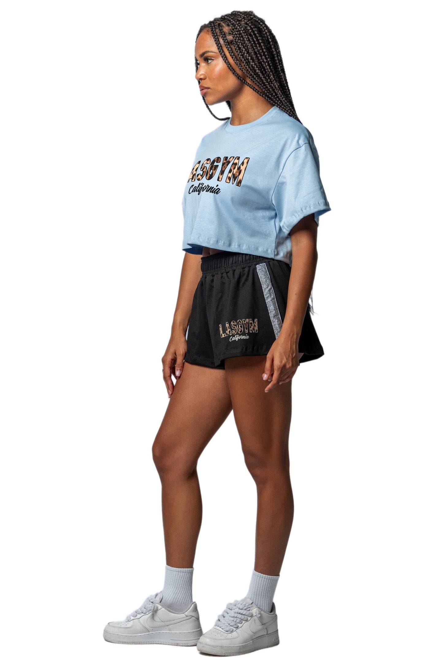 T-shirt Crop Lasgym LEO