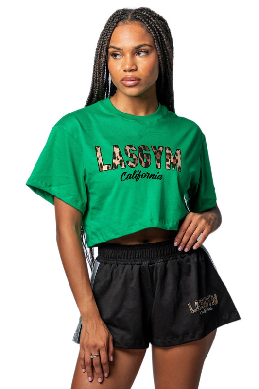 T-shirt Crop Lasgym LEO