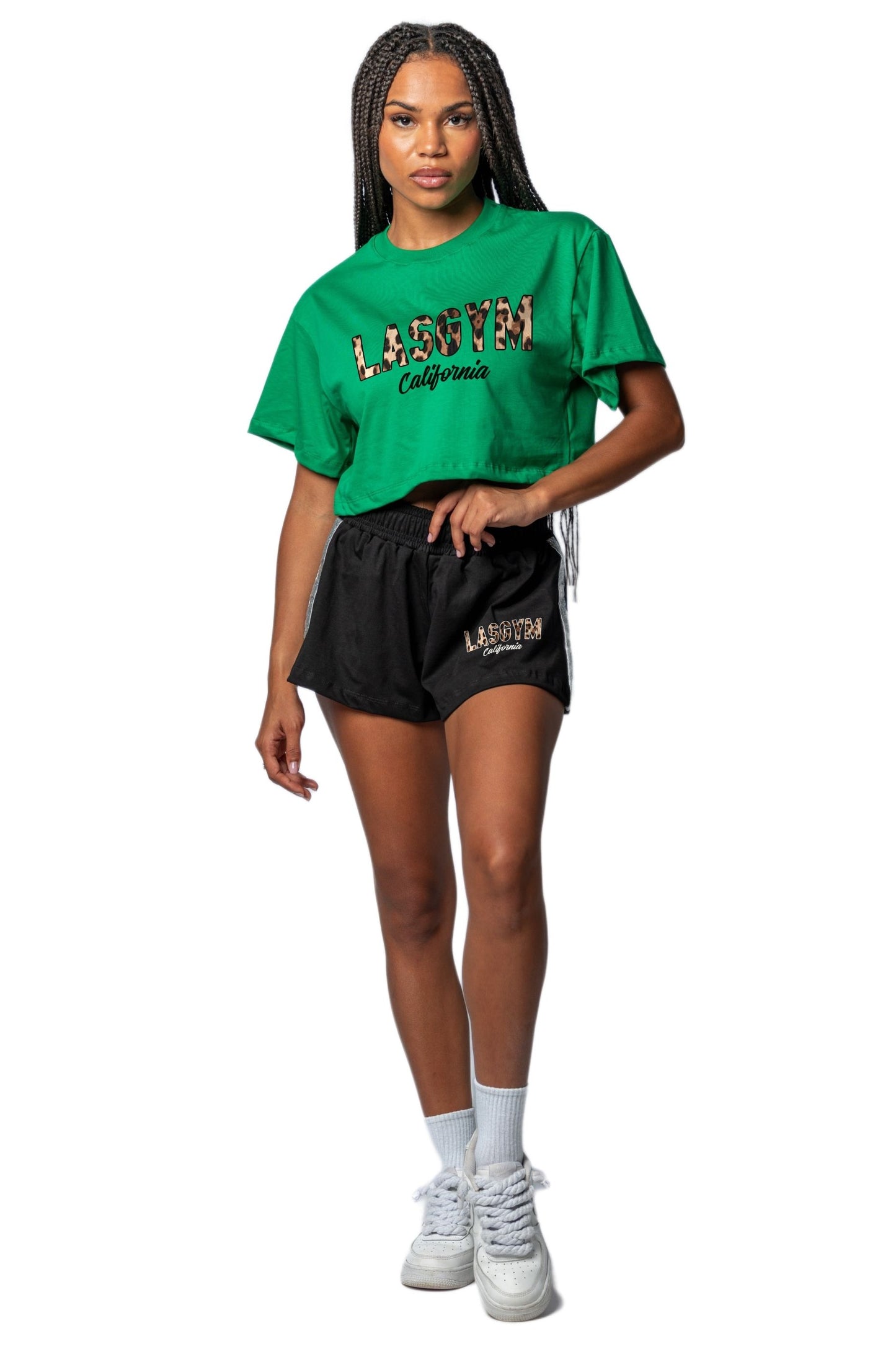 T-shirt Crop Lasgym LEO