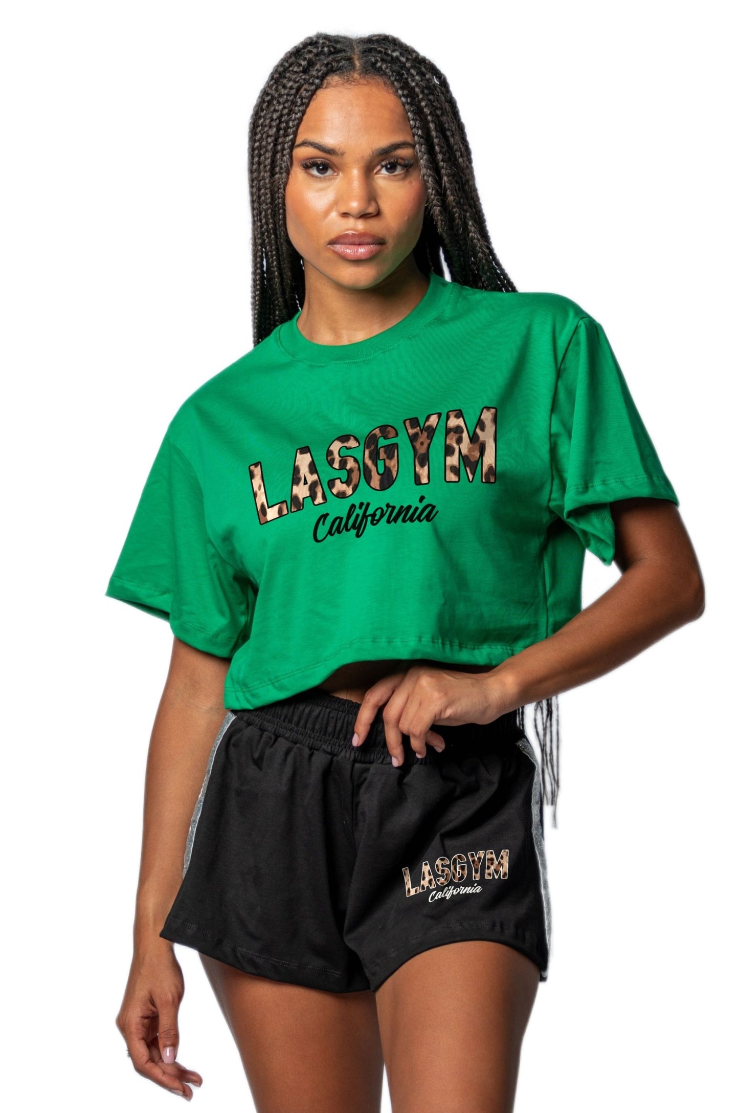 T-shirt Crop Lasgym LEO