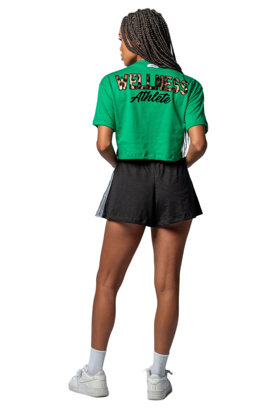T-shirt Crop LEO Wellness Athlete