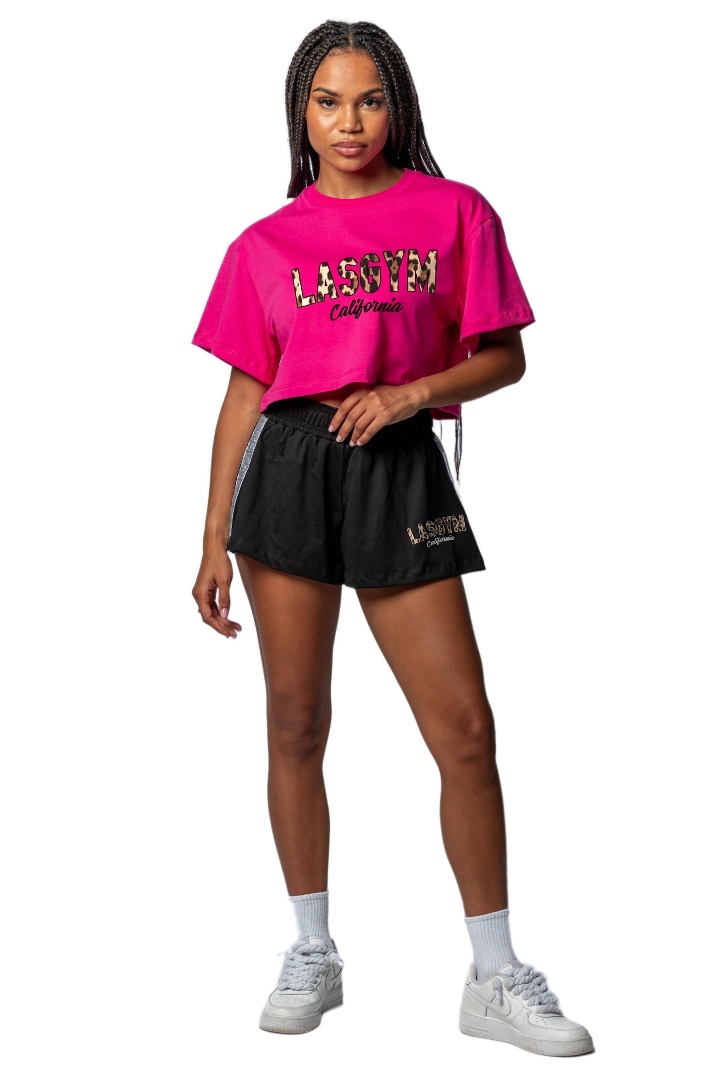 T-shirt Crop Lasgym LEO