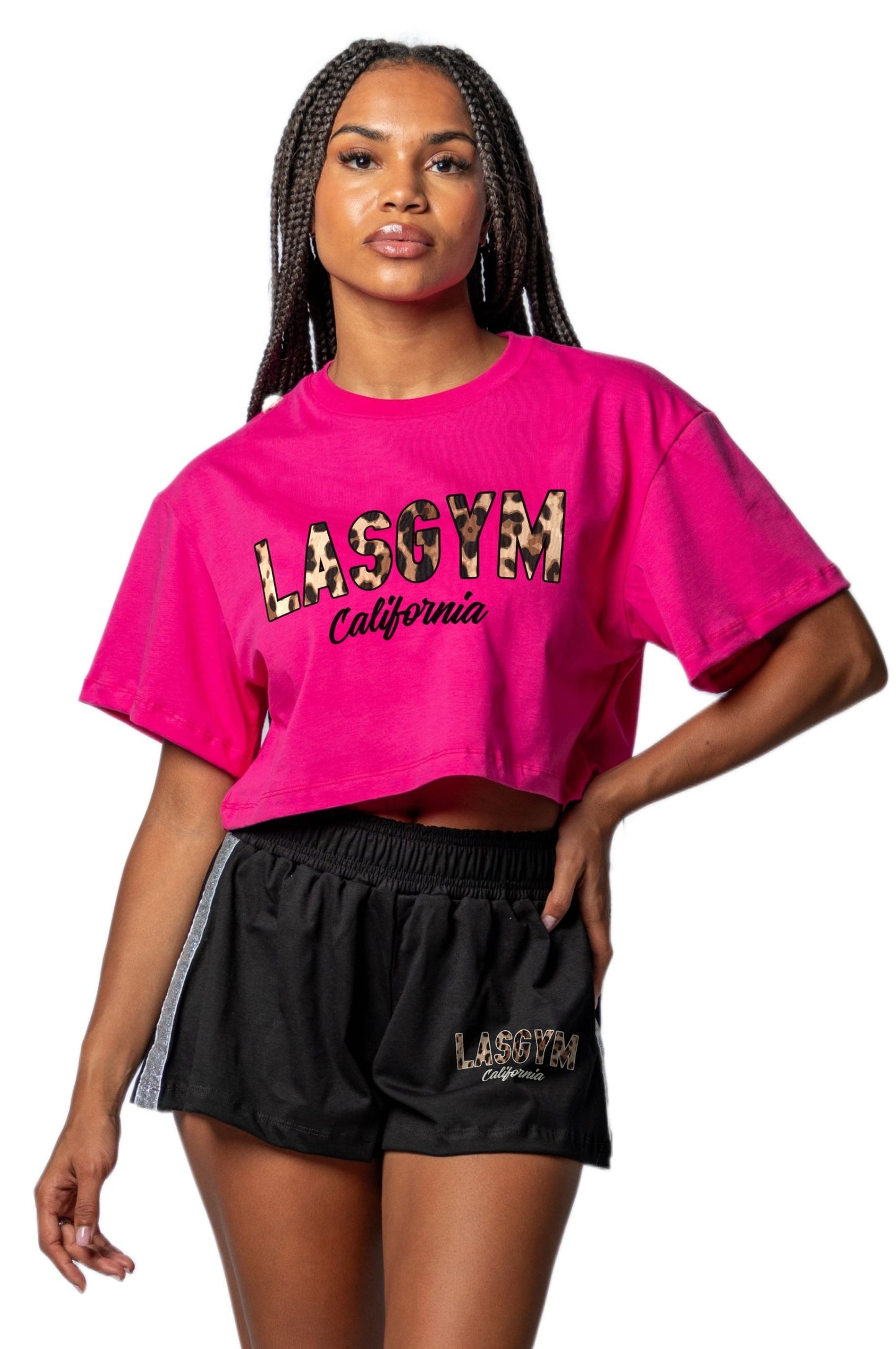 T-shirt Crop LEO Wellness Athlete