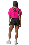 T-shirt Crop Leopard Wellness Athlete